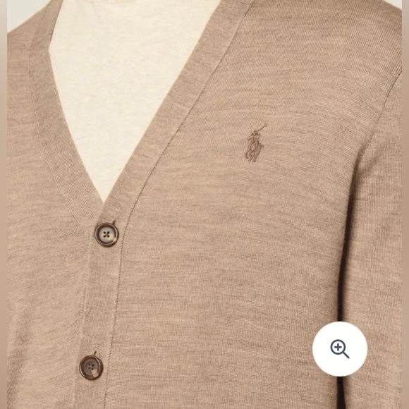 NWT Polo Ralph Lauren Merino Wool Cardigan
Logo on chest men camel size 2XL - Picture 4 of 10